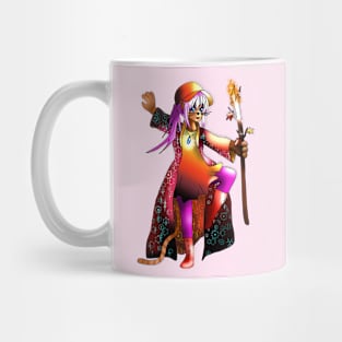 Sorcerer cat for dnd fans Mug